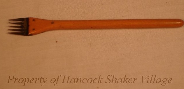 Rastrum in the collection of the Hancock Shaker Village
