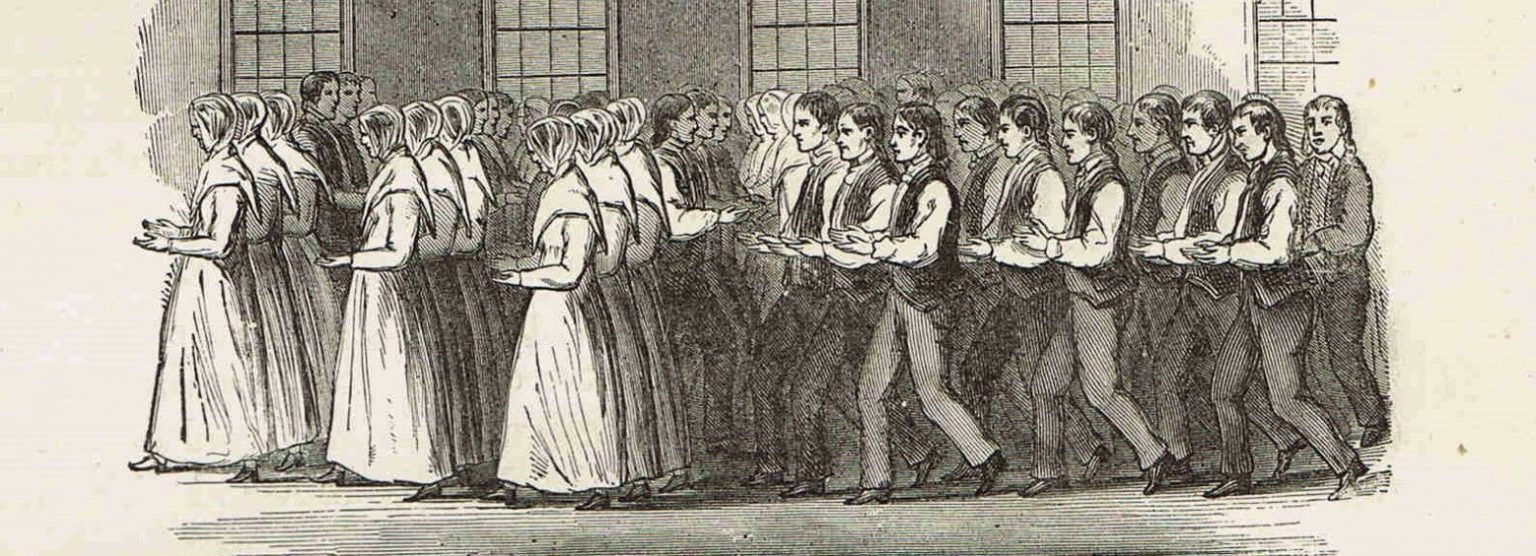 Shaker Dancing and Marching Enfield Shaker Museum