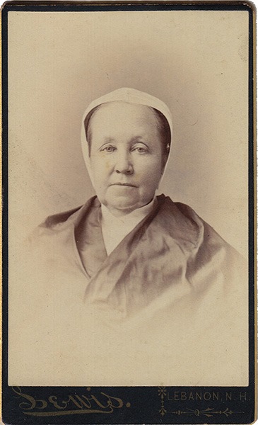 Enfield Shaker Sister Melinda Hubbard