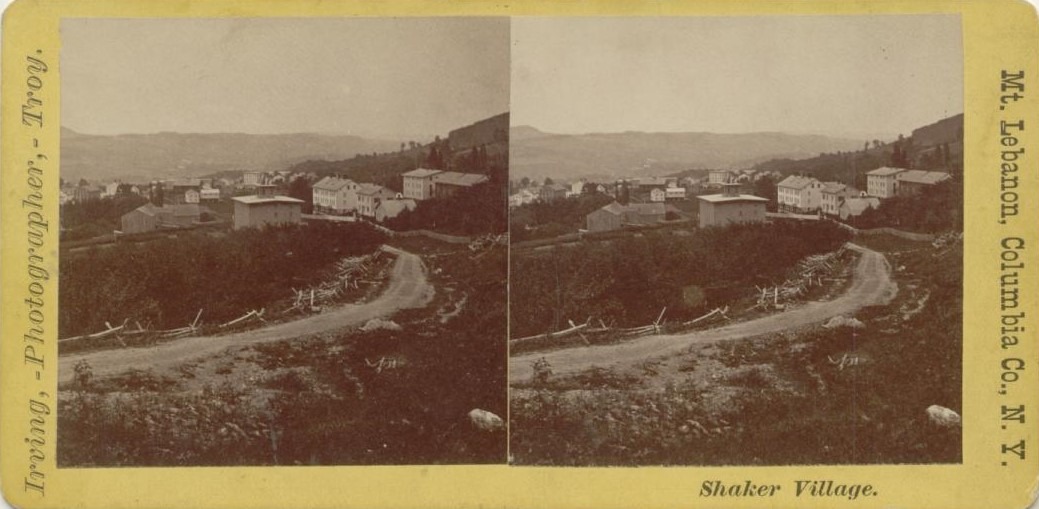 Stereoview of Mount Lebanon Shaker Village