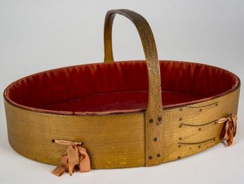 Oval Carrier Owned by Enfield Shaker Sister Mary Falls