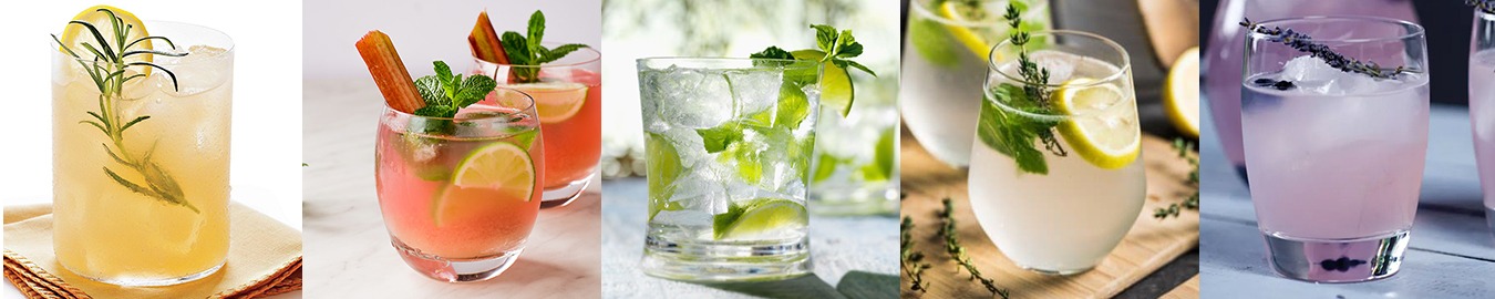 Summer Herbal Cocktails