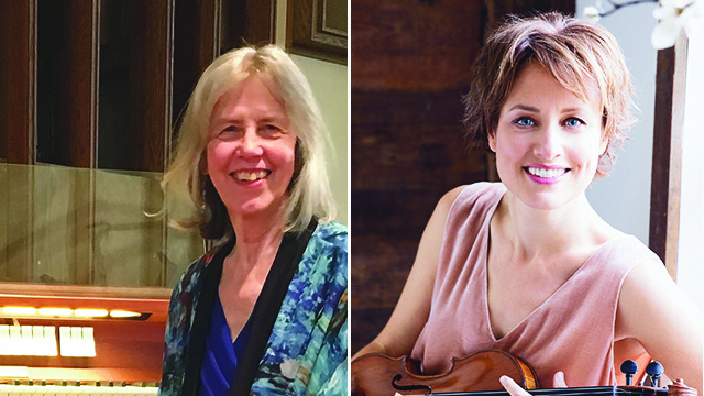 Gail Jennings, Organist and Colleen Jennings, Violinist