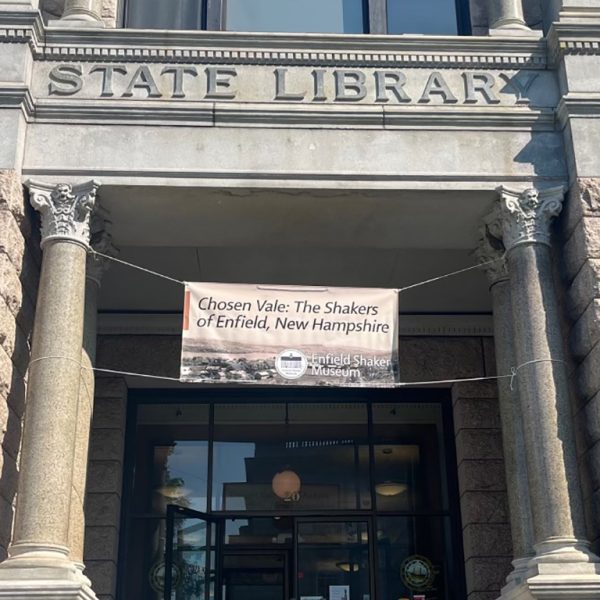 Enfield Shaker Museum Exhibit at NH State Library Enfield Shaker Museum