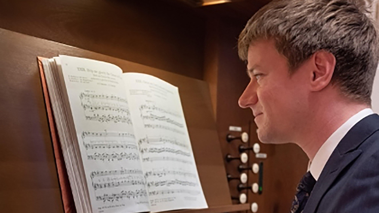 Henry Danaher, Organist